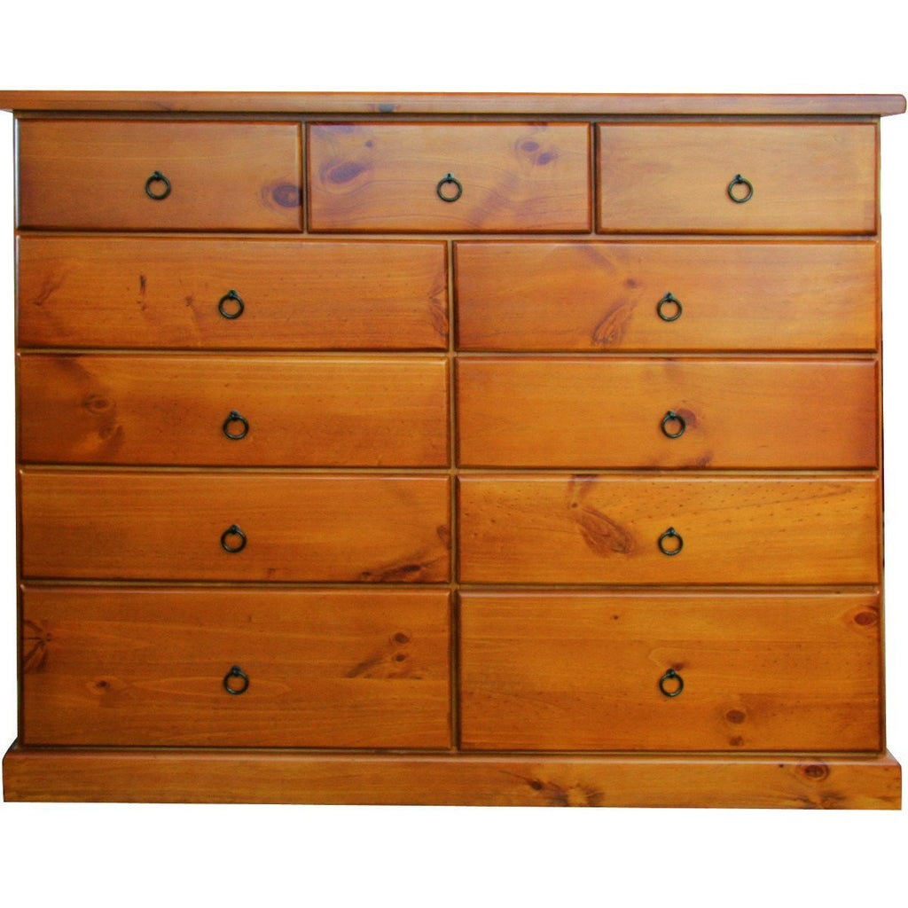 pine tall boy dresser