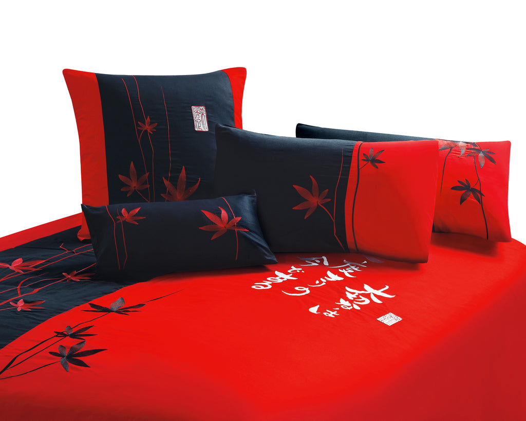 Japanese Maple Duvet Cover Set Orient Sense