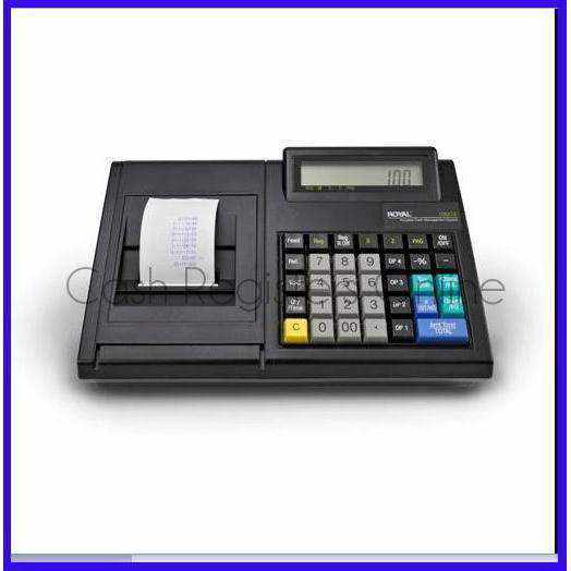 royal battery operated cash register