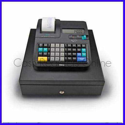 royal battery operated cash register