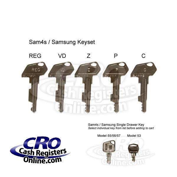 cash register key replacement