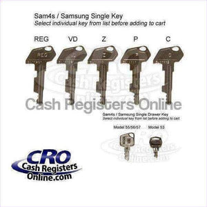 SAM4s and Samsung Cash Register Keys 