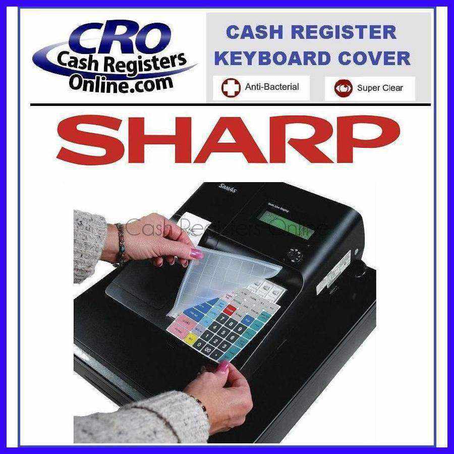 Sharp Cash Register Parts - Keys, Manuals, Keyboard Covers, Drawers