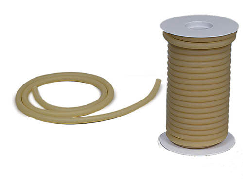 Amber Latex Tubing - Id 1/4 Wall 3/32 Od 7/16