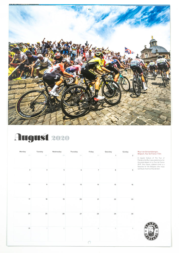 Road Cycling Calendar 2020 – Beardy McBeard