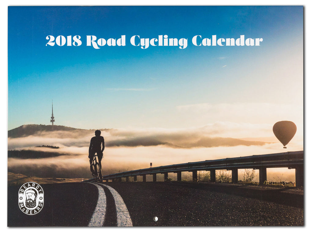 Road Cycling Calendar 2018 Beardy McBeard