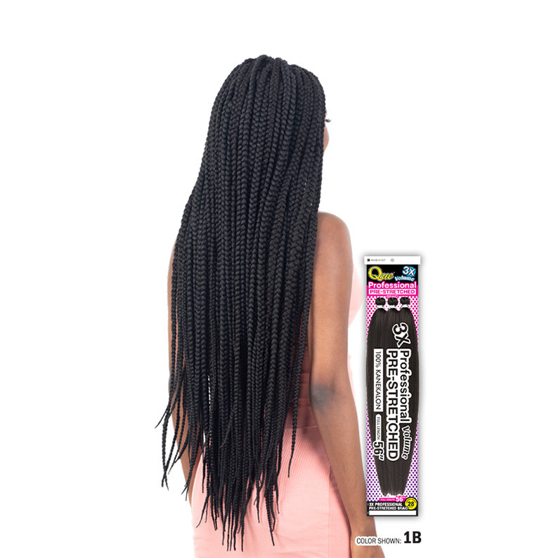 Shake N Go Que 3x Professional Pre Stretched Braid 28 Hera Beauty
