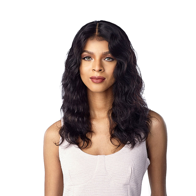 Sensationnel Virgin Human Hair Lace Wig 10a Bundle Body Wave