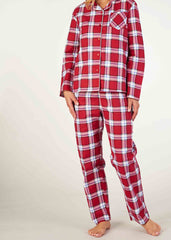 Polly Velcro PJ | Dragon Red | The Able Label