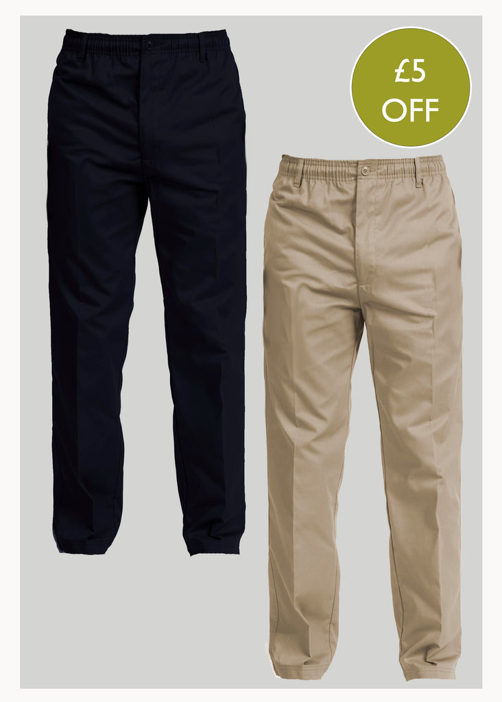 Buy Polo Ralph Lauren Navy Elasticated Waistband Trousers Online - 739444 |  The Collective