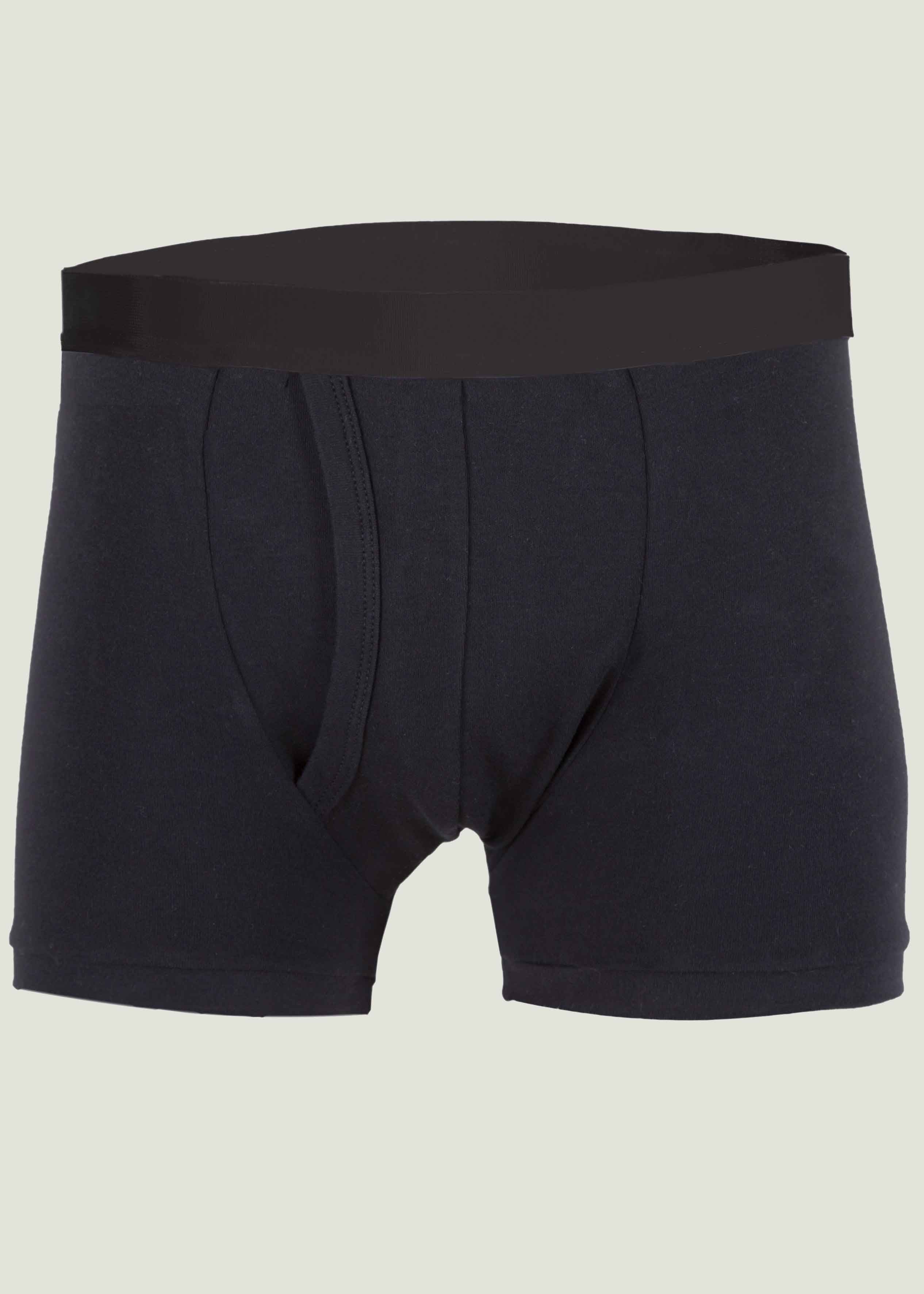 Washable Incontinence Underwear | Boxer Short | Trunk | Black | The ...