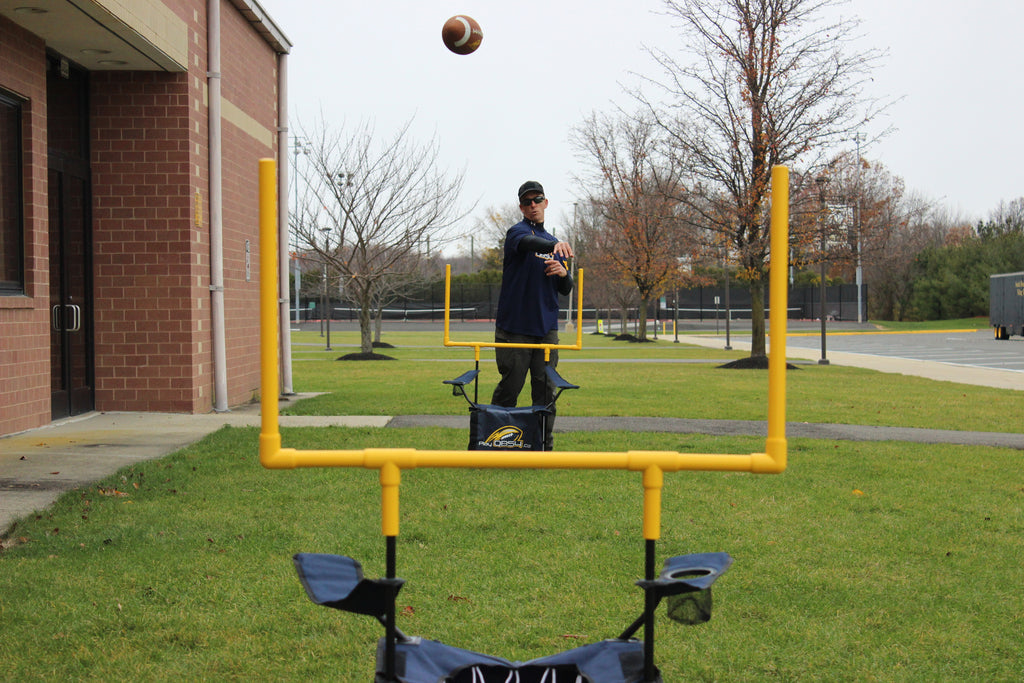 QB54 Football Outdoor Toss Game Chair Football!