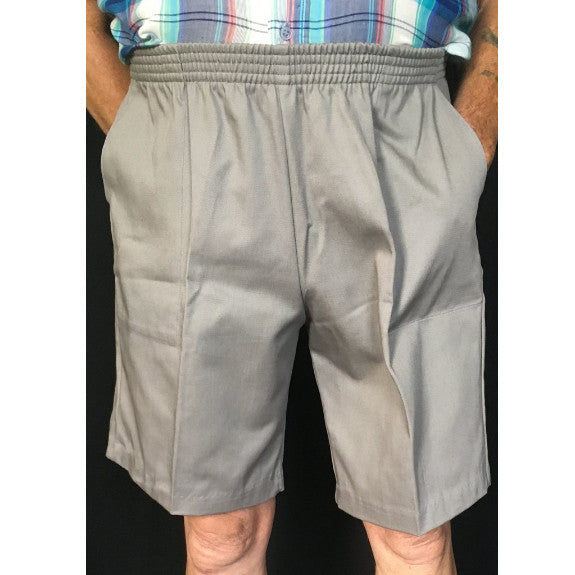 mens shorts elastic waist