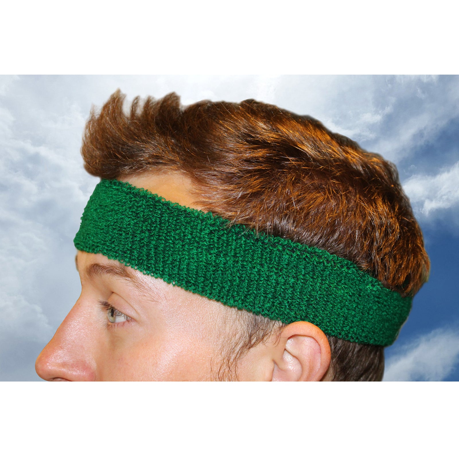 10 Pack of Sweatband Headbands Tinyyo