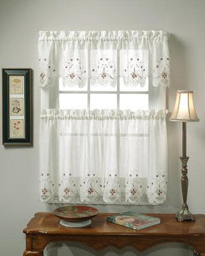 kitchen curtains and valances patterns