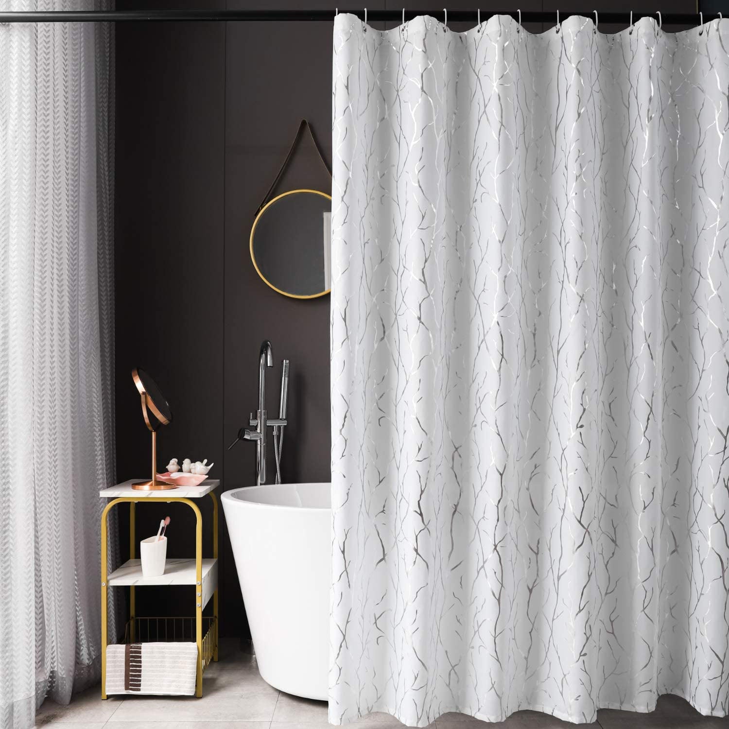 modern shower curtains