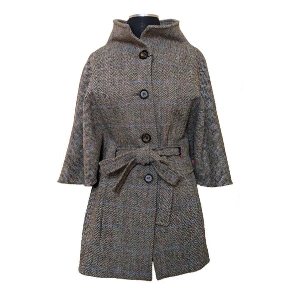 Harris Tweed Belted Cape | Scotland House, Ltd.