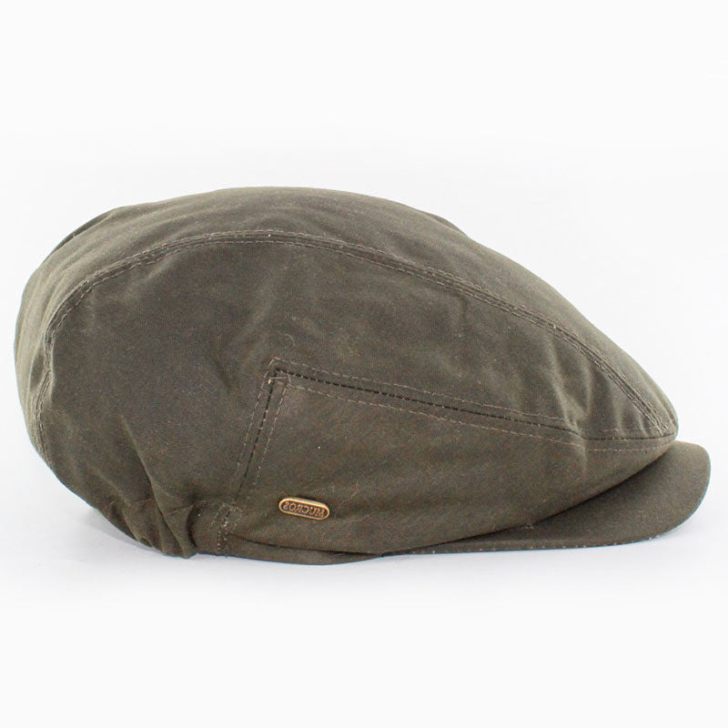 Waxed Cotton Driving Cap | Mucros 