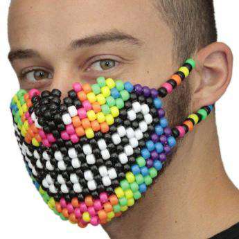 Featured image of post Kandi Beads Mask These beautifully crafted kandi masks are sure to turn heads at your next festival or rave theres a huge range this vibrant and stunning kandi mask is sure to turn head at your next festival or rave