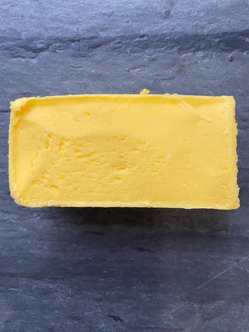 A stick of grass fed butter