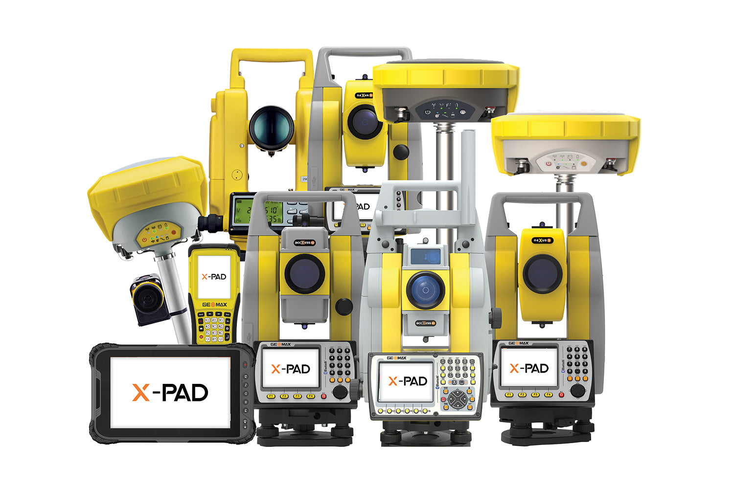 GeoMax equipment family