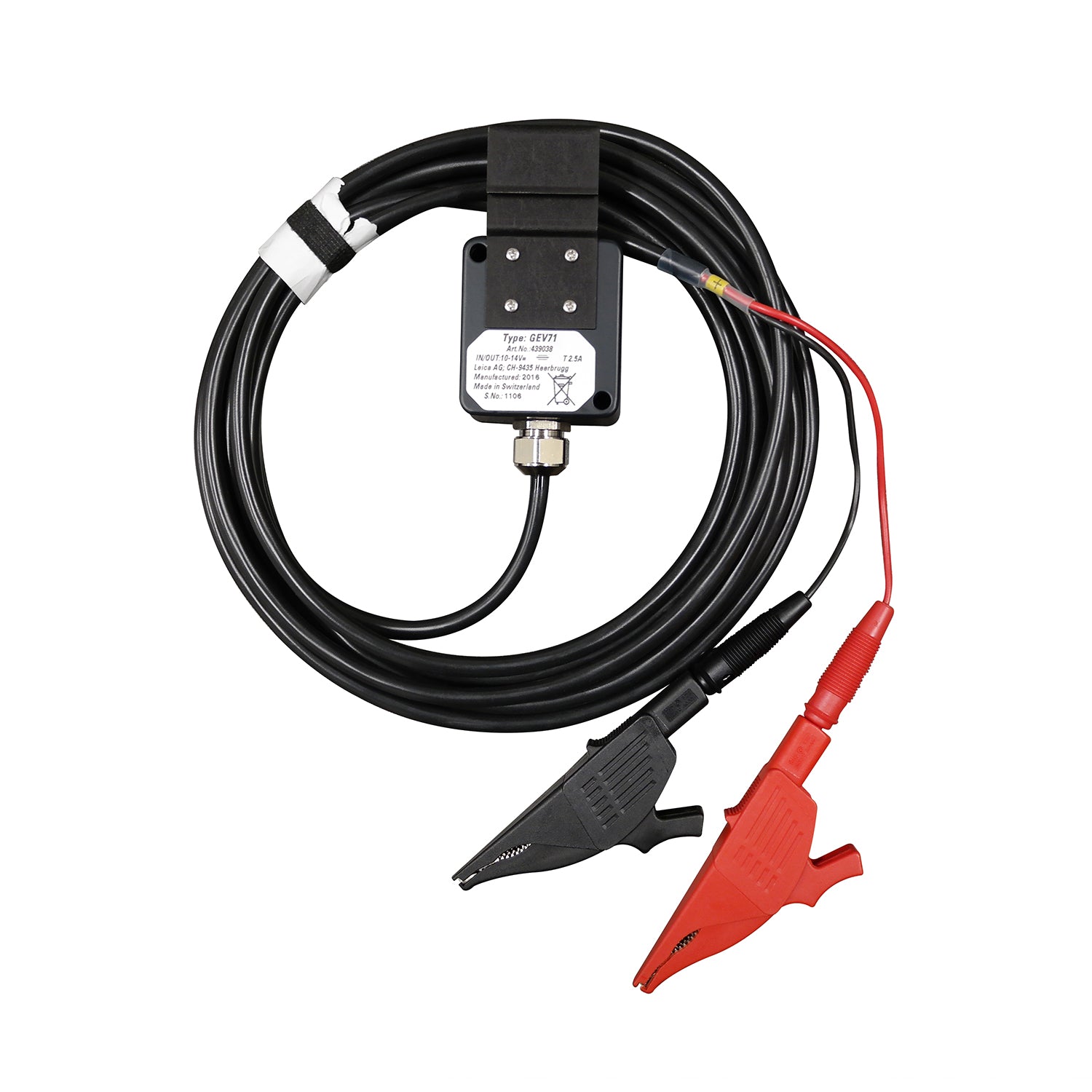 GeoMax GEV71 Car Battery Power Cable - eGPS Solutions Inc.