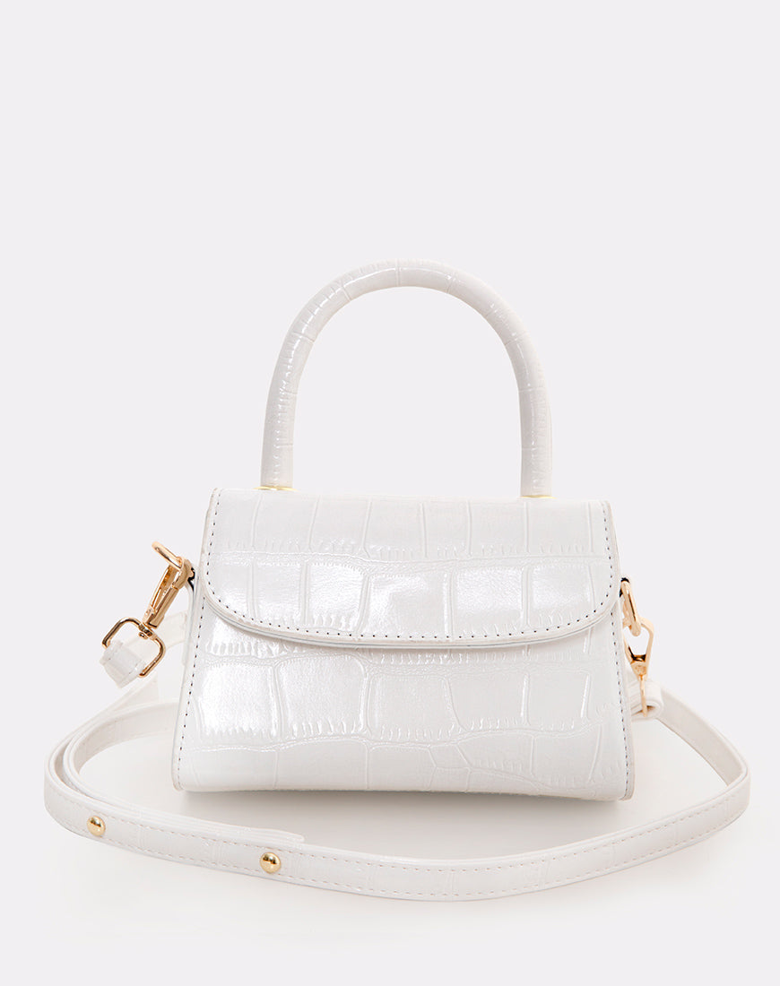 White Micro Bag | Kenny – motelrocks.com