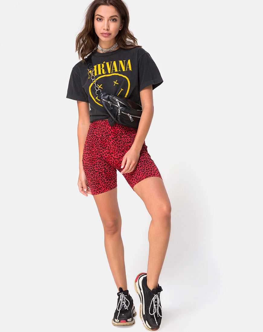 Cycle Short in Coloured Animal – motelrocks.com