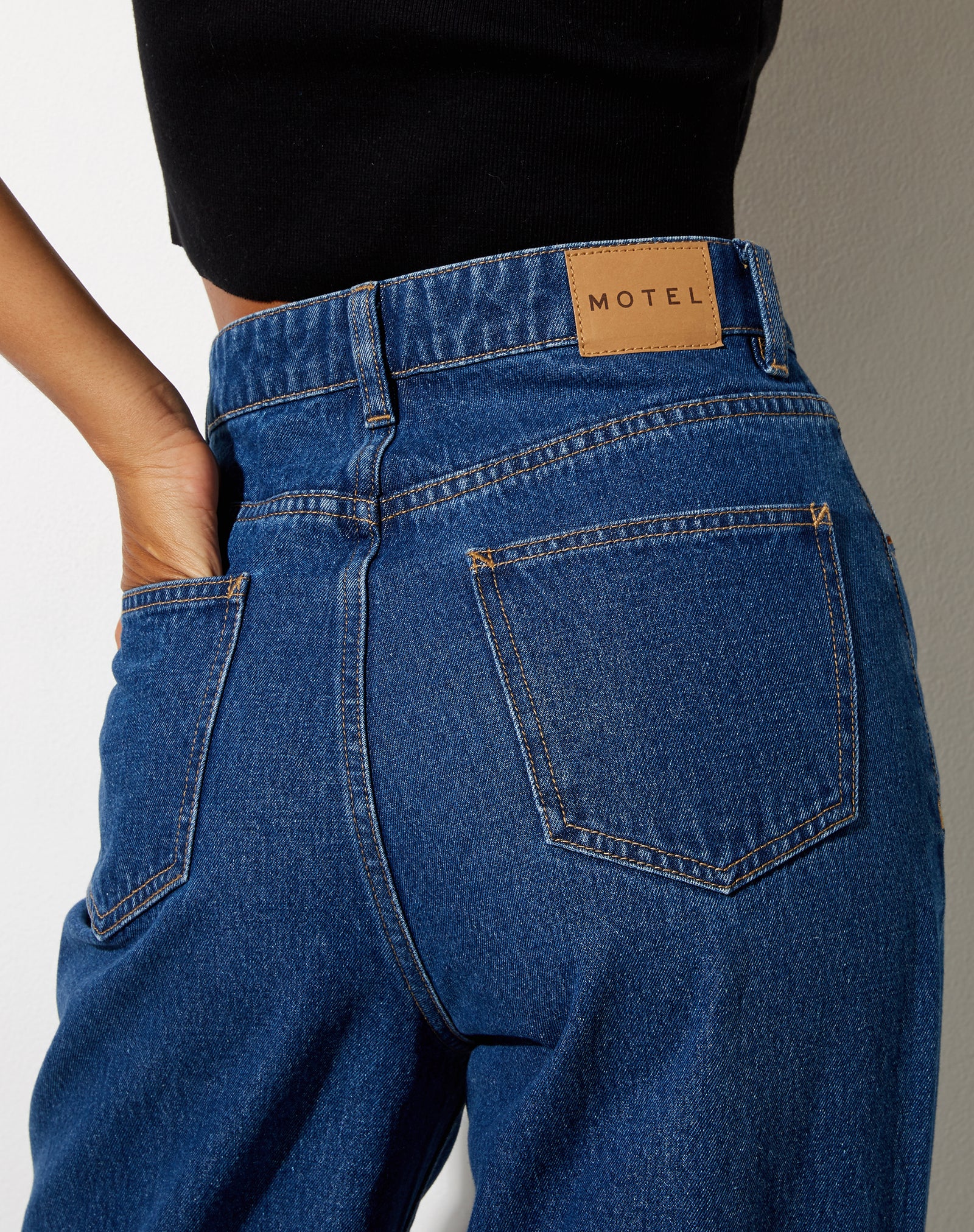 motel rocks extra wide jeans off white