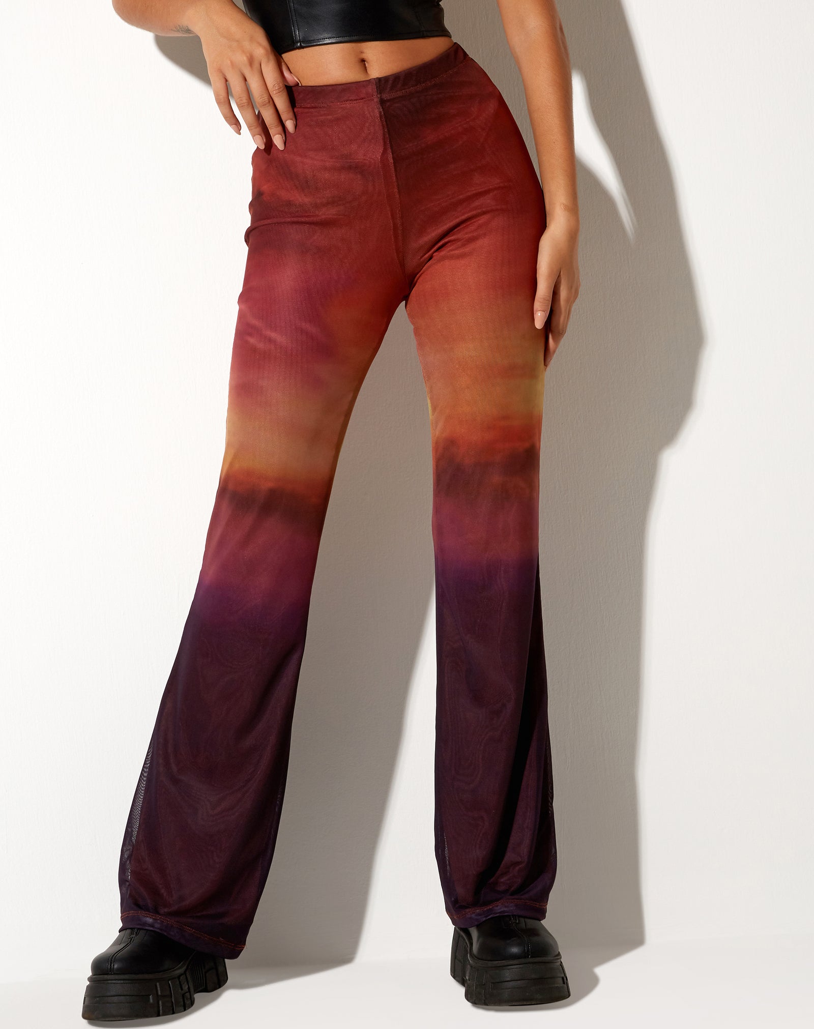 melt the lady denim 5 (over dyed pants)-