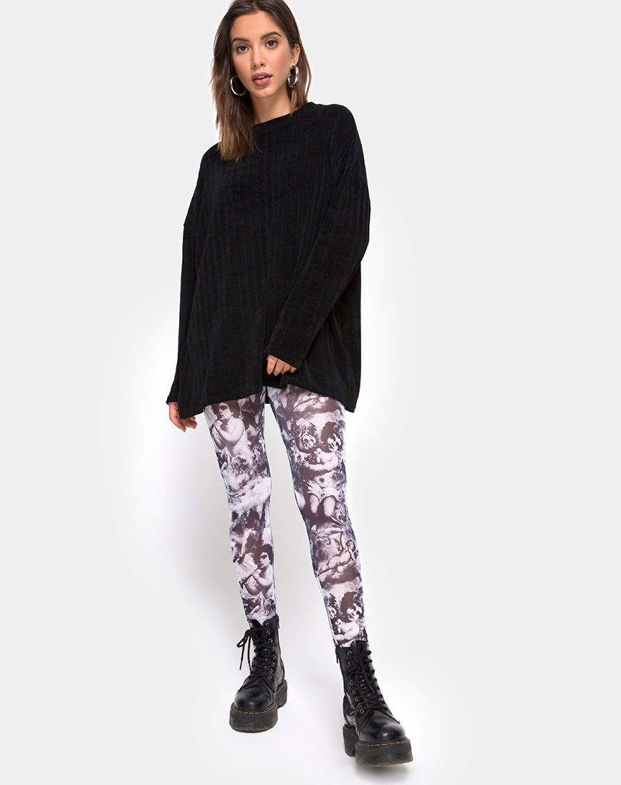 Legging in Cherub Mesh – motelrocks.com