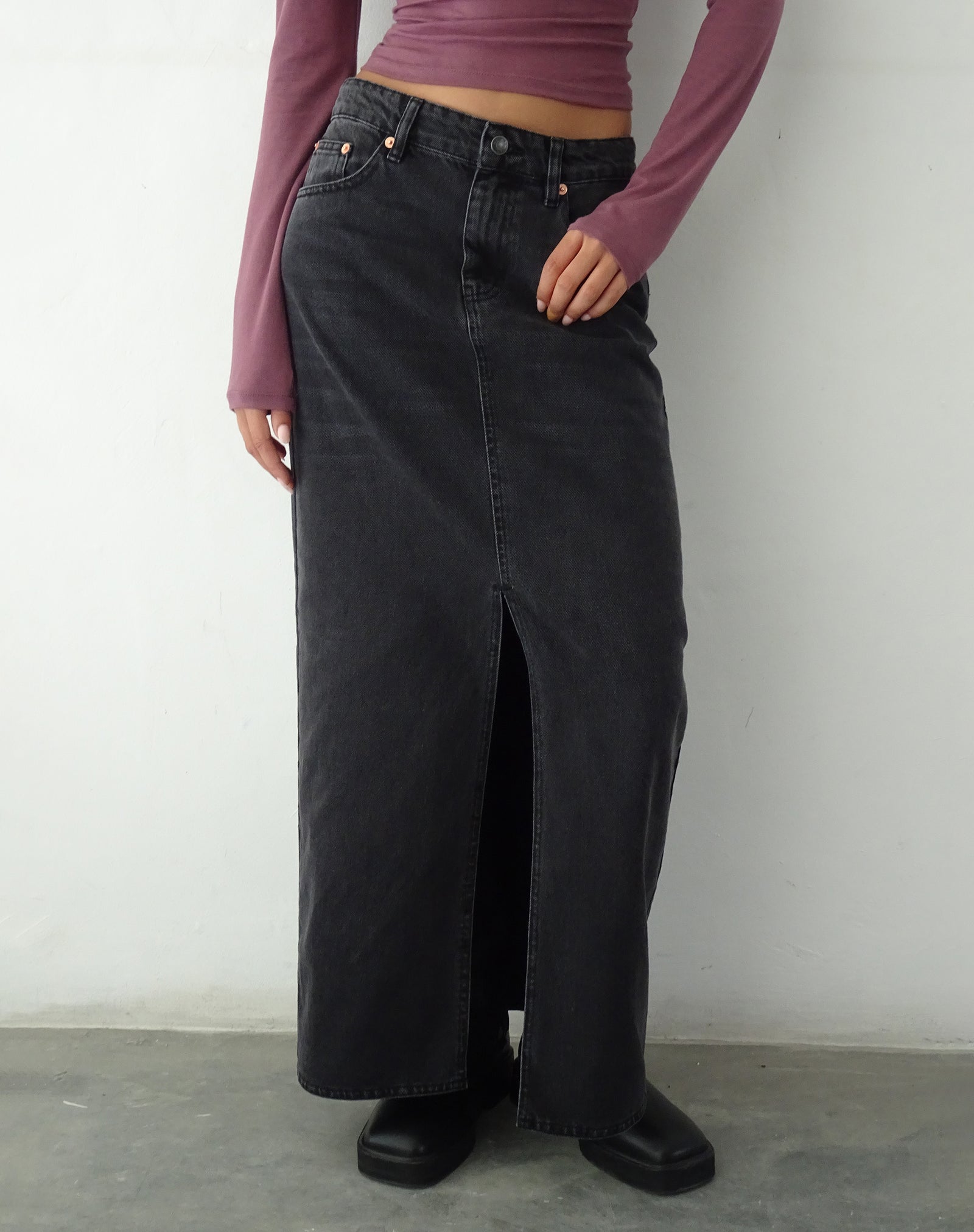 特別イベント MALION vintage♢2way denim long skirt www.doctorfit