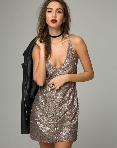 motel rocks sparkly dress