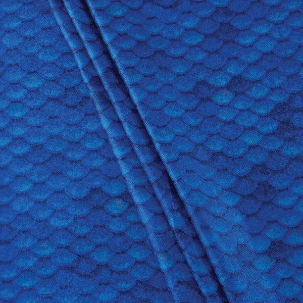 Stretch Fabric, Rubber Python Texture, Blue – CosplayFabrics