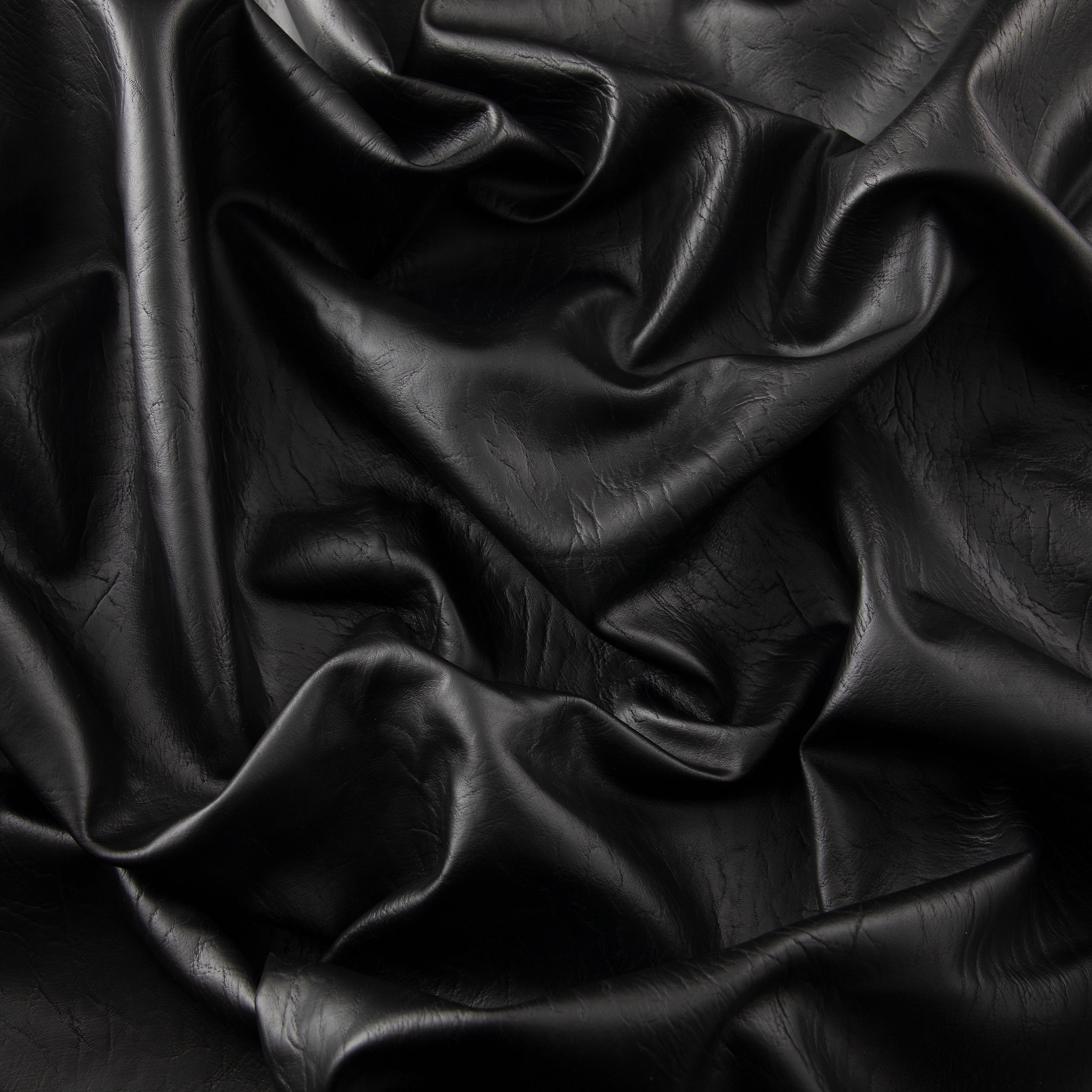 Yaya Han Cosplay Black Low Stretch Faux Leather Fabric - Faux Leather & Suede Fabric - Fabric