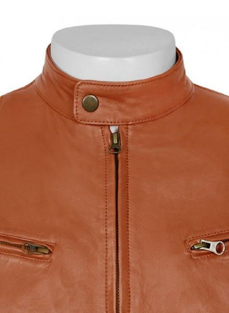 Terrain Brown Leather Jacket – The Film Jackets