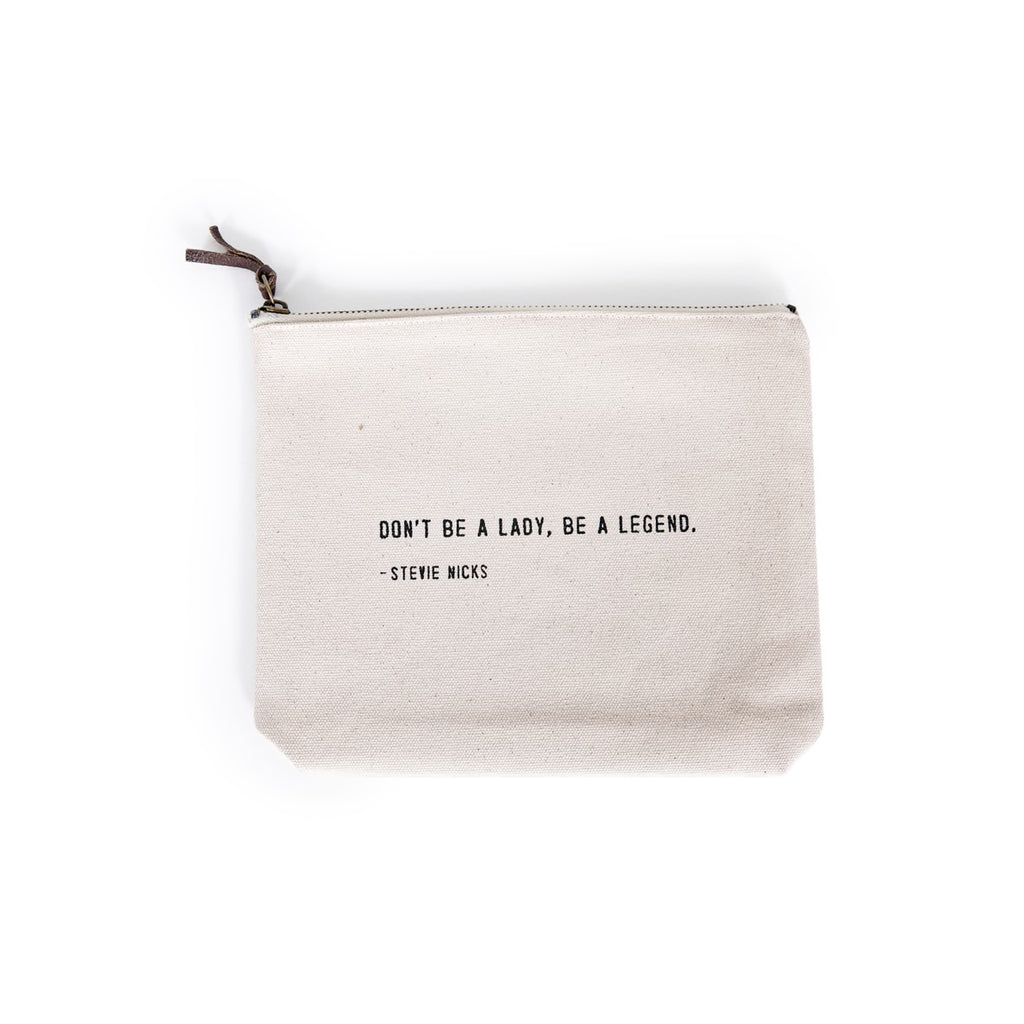 Canvas Quote Pouches – FiG Curated Living | Ojai, CA