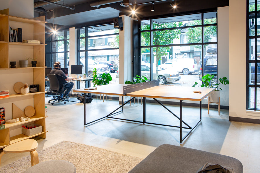 plywood ping pong table