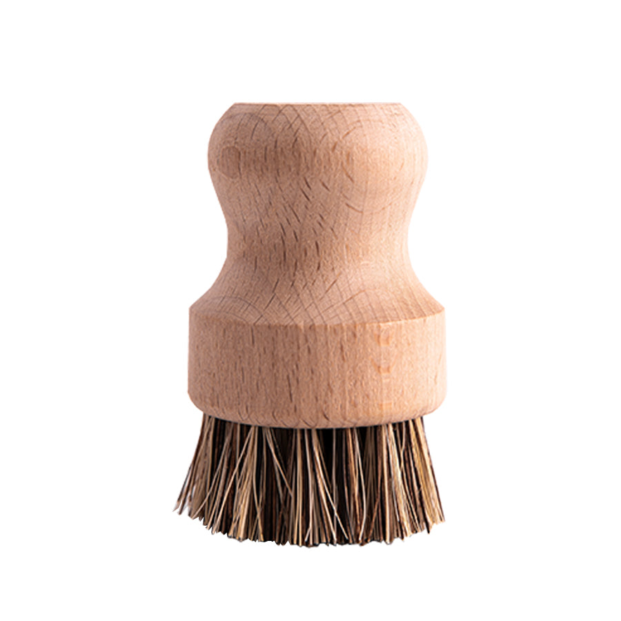 natural bristle scrub brush