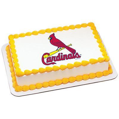 St Louis Cardinals Logo Edible Cake, Cupcake & Cookie Topper – Trish Gayle