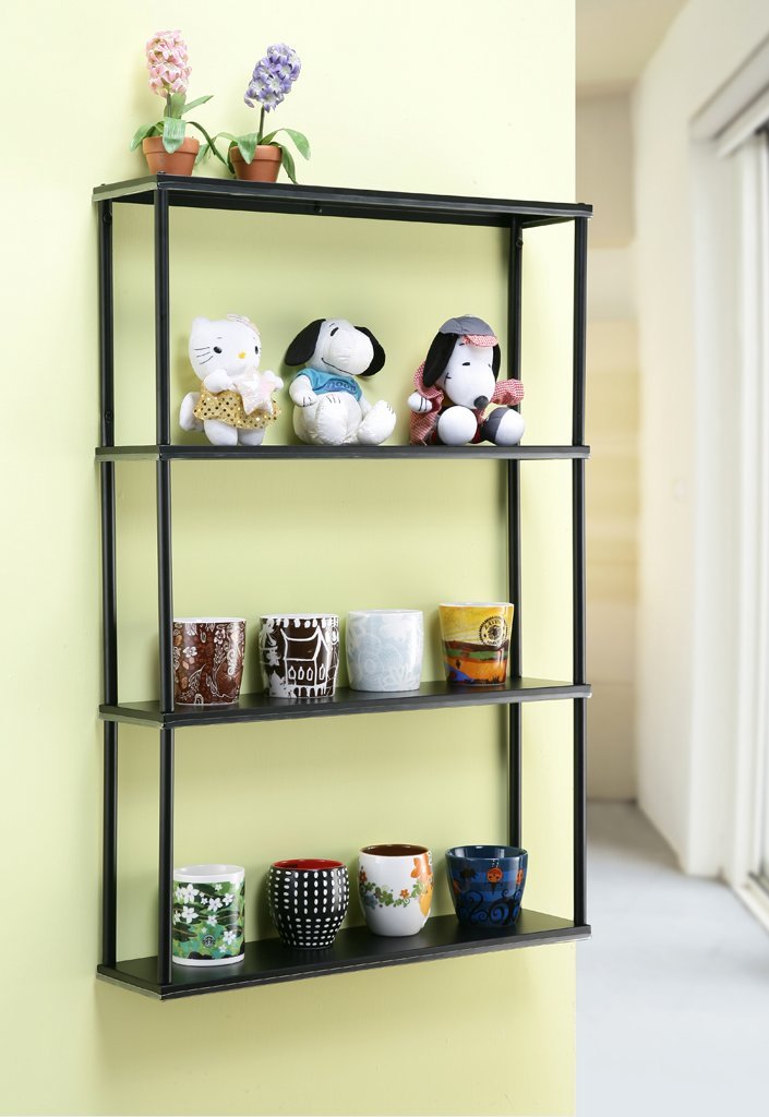 wall mounted shelving units