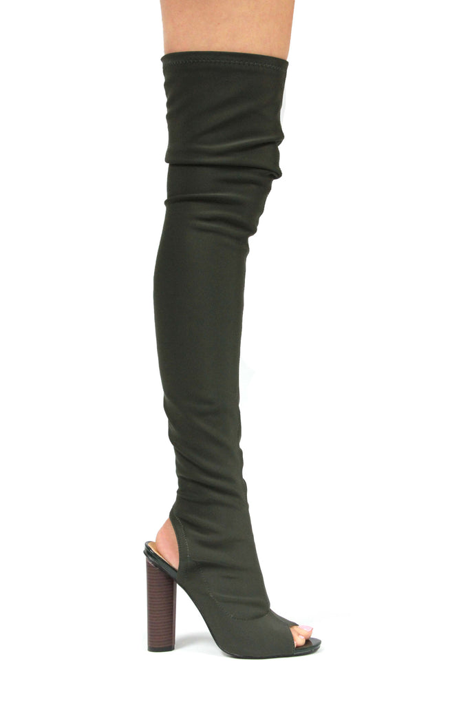 thigh high boots clearance