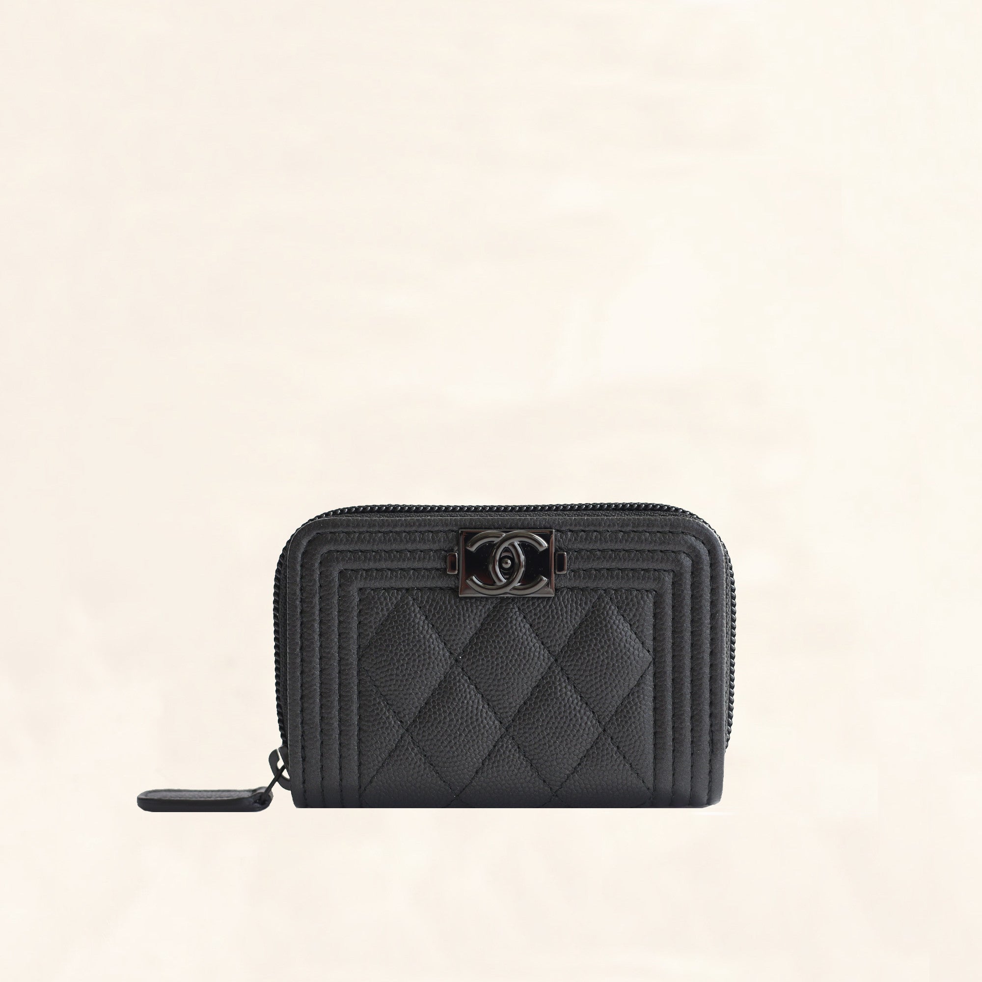Chanel | So Black Caviar Boy Coin Pouch | One-Size– The-Collectory