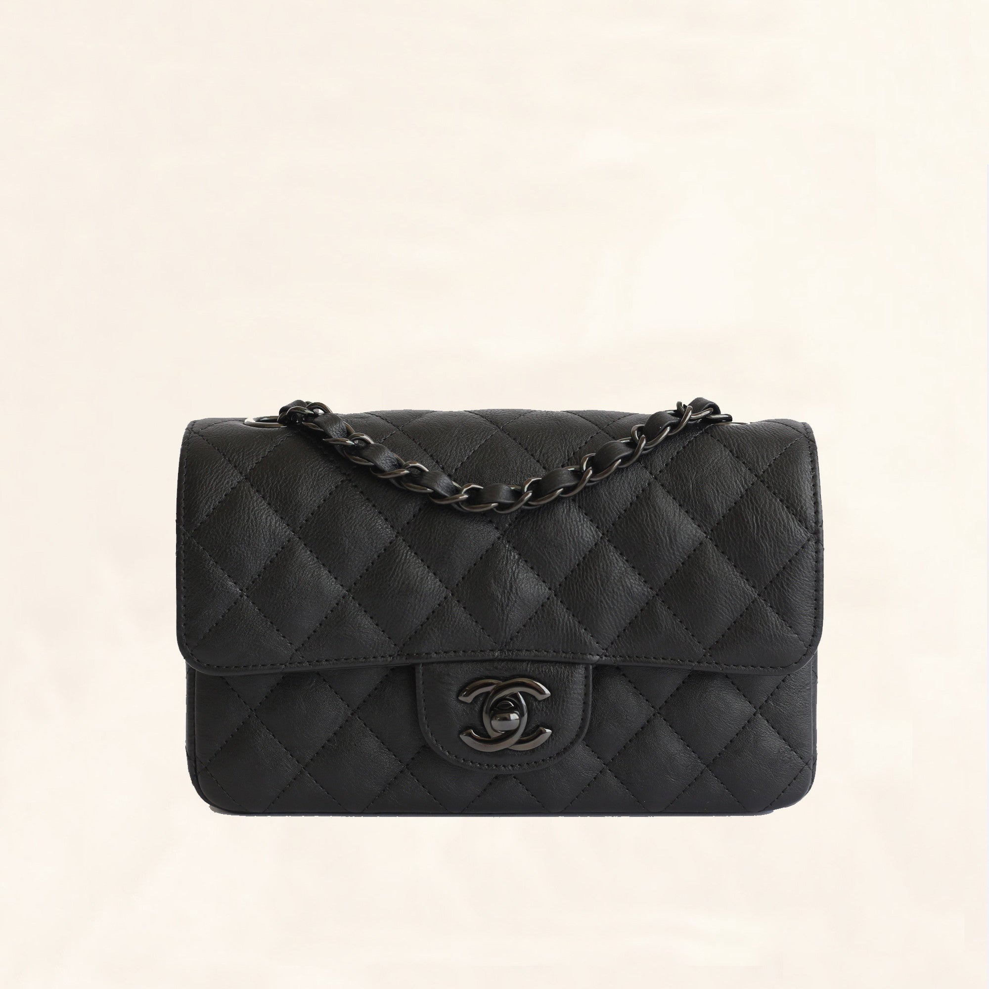 Chanel So Black Black Quilted Caviar Leather Medium Boy Bag  Lot 58005   Heritage Auctions