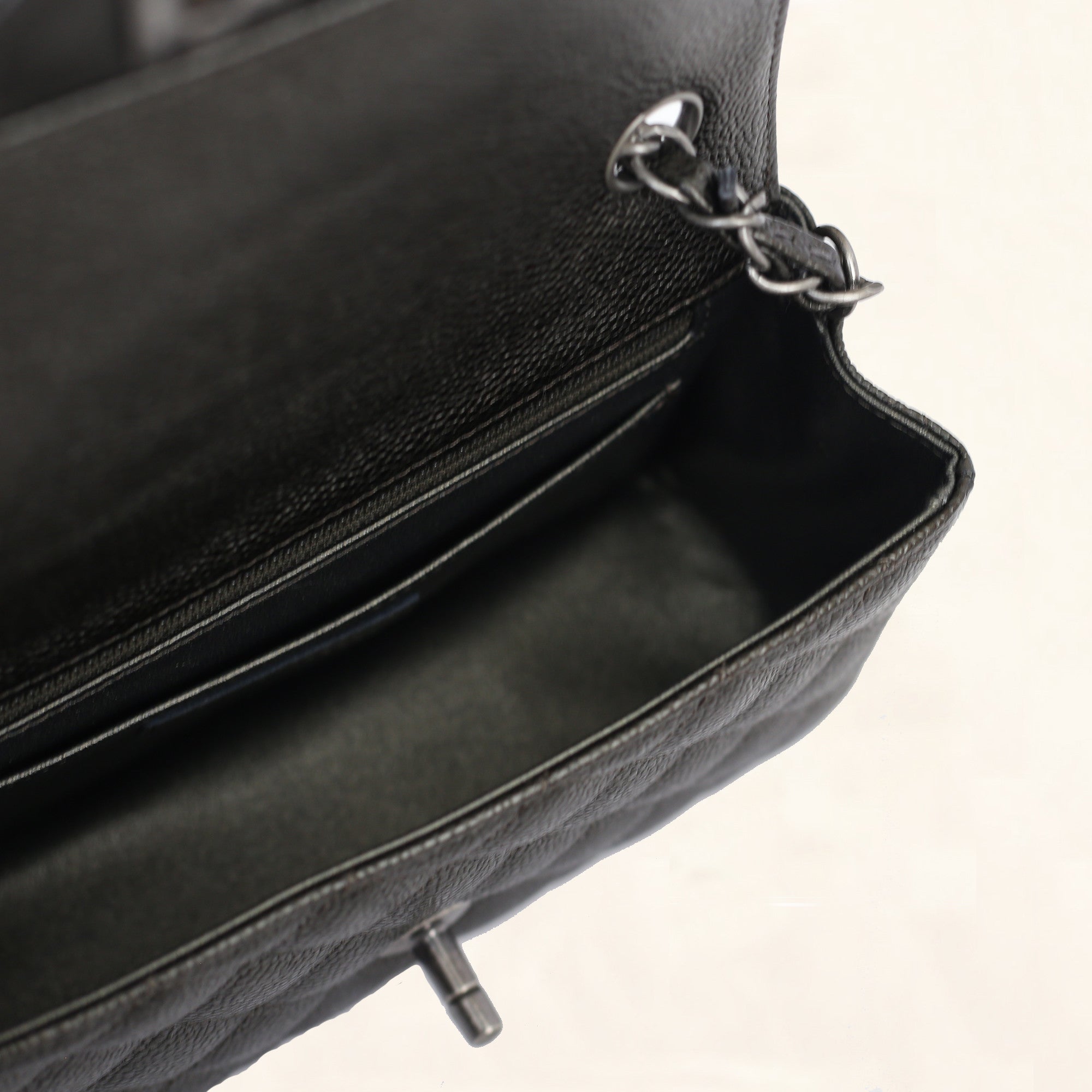 Chanel | Caviar Mini Rectangular Flap Bag | Black– TC