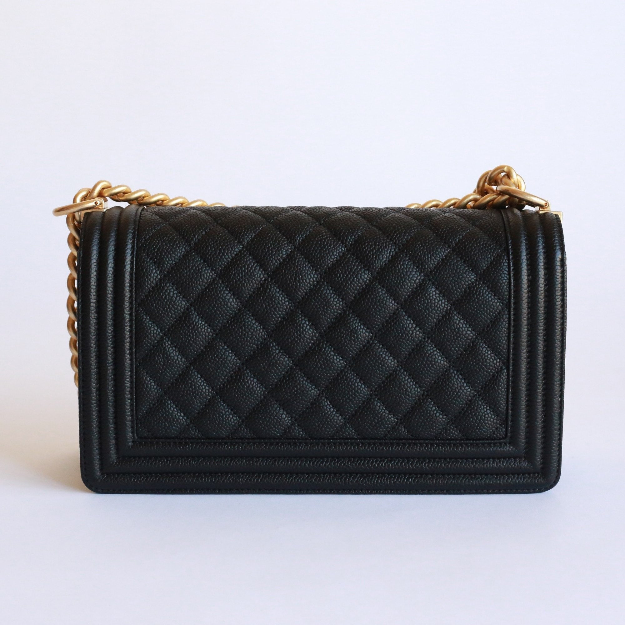 Chanel | Caviar Leather Boy Flap Bag | Old Medium– The-Collectory