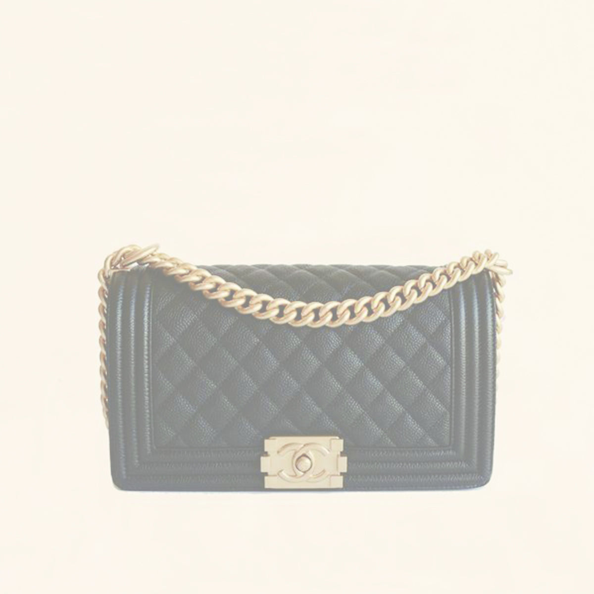 Chanel | Caviar Leather Boy Flap Bag | Old Medium– TC