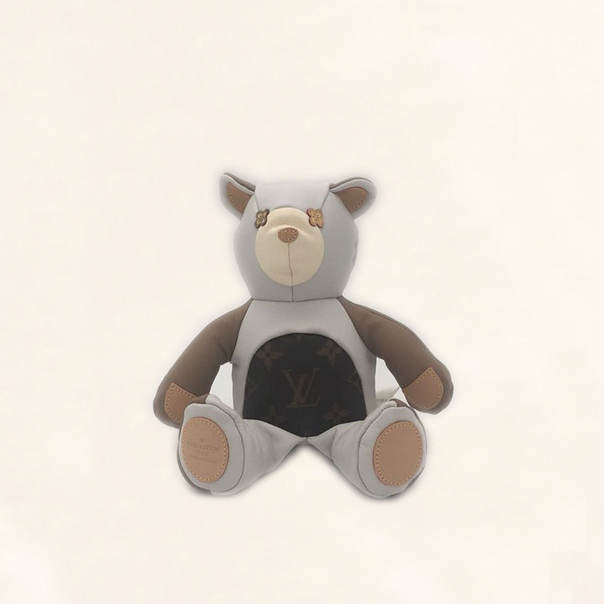 New Louis Vuitton Limited Edition 2005 & 2020 Dou Dou Teddy Bear