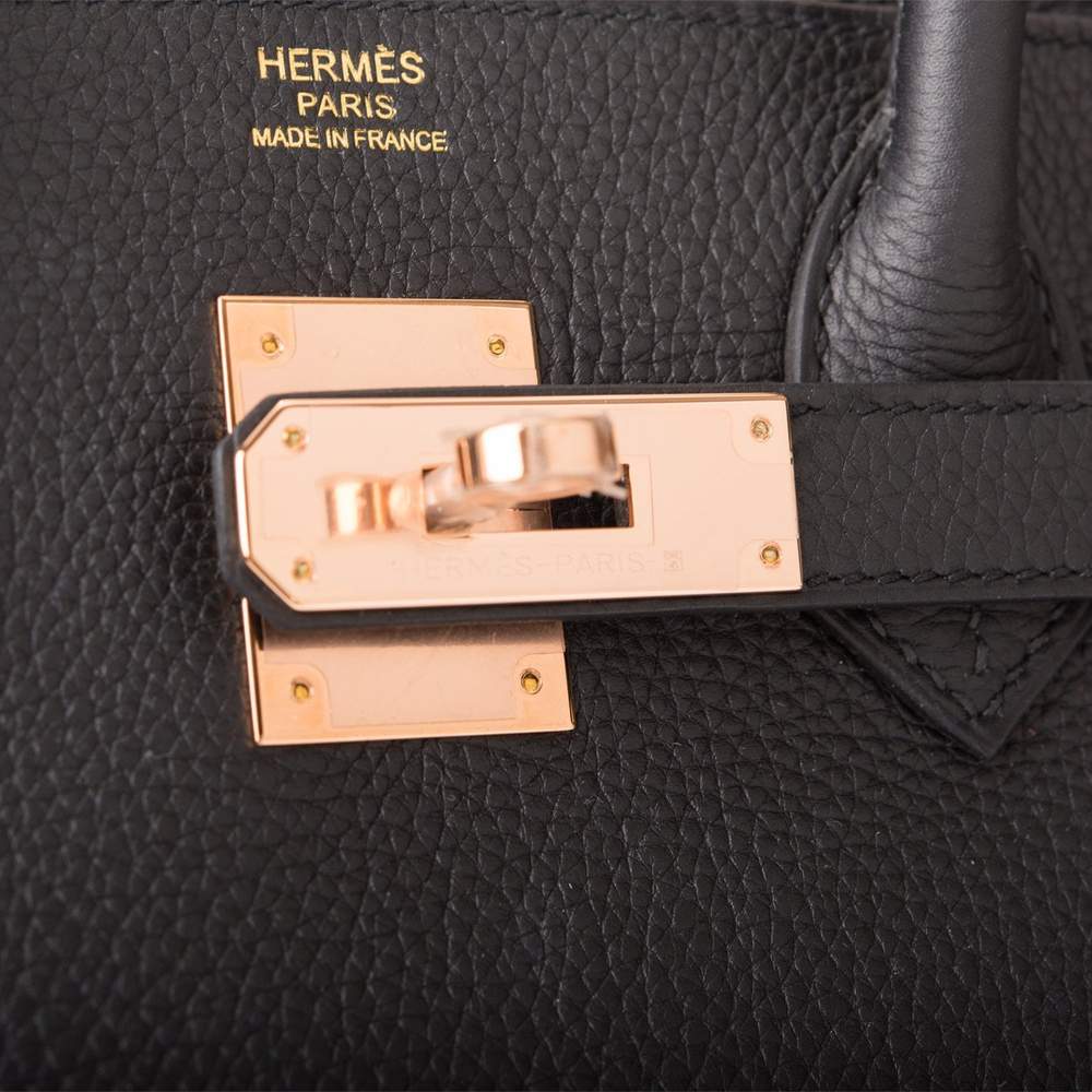 hermes rose gold birkin bag