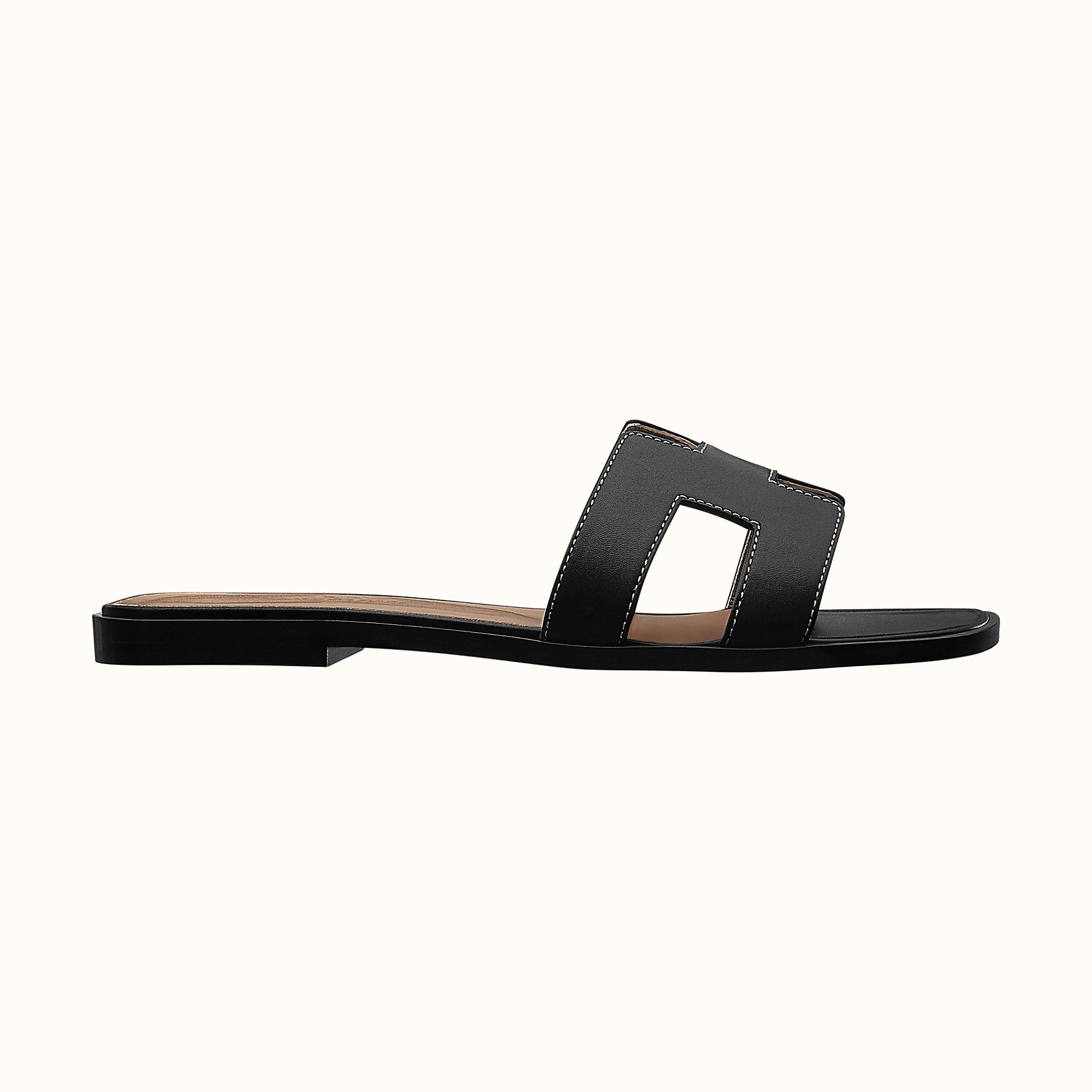 Hermes Black Oran Sandal– TC